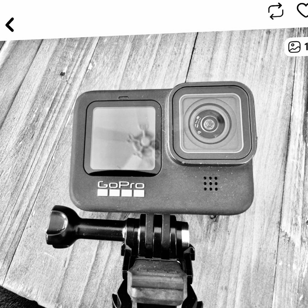 GoPro Camera with Black Casing